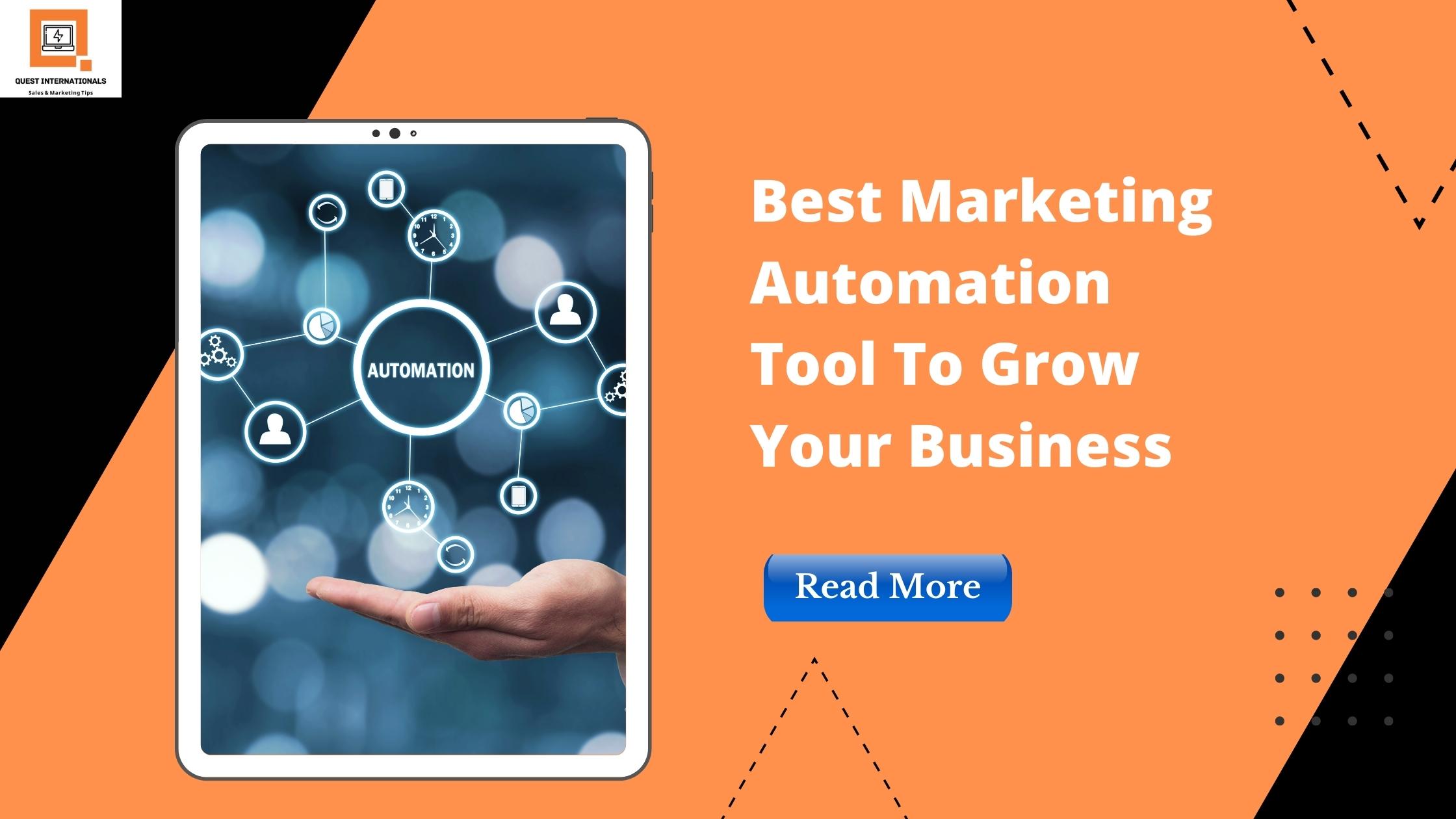 Read more about the article Best Marketing Automation Tool To Grow Your Business