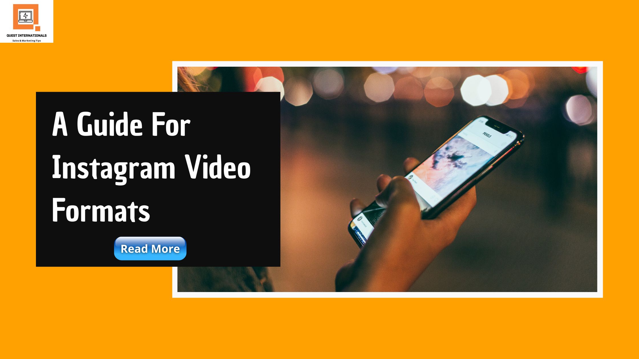 You are currently viewing A Guide For Instagram Video Formats